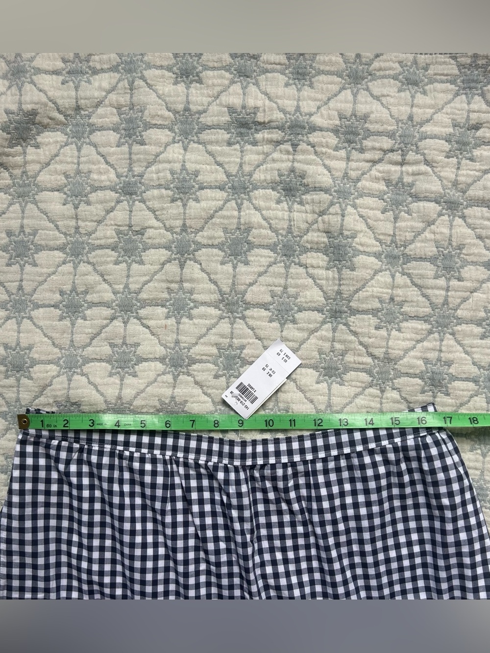 Gingham Skirt - XL - Picture 4 of 5